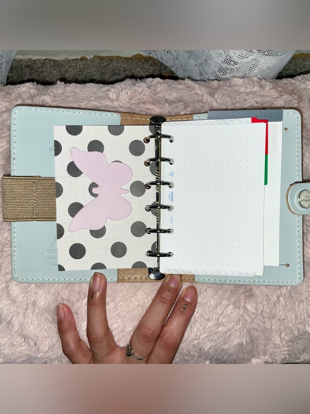 filoFAX Leather pocket Organizer - Picture 3 of 6